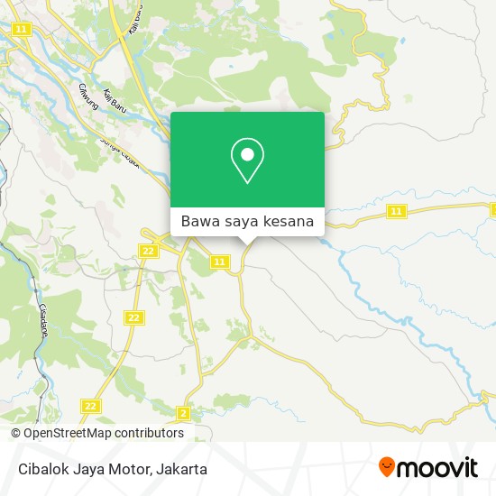 Peta Cibalok Jaya Motor