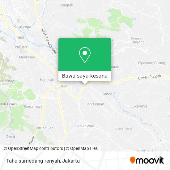 Peta Tahu sumedang renyah