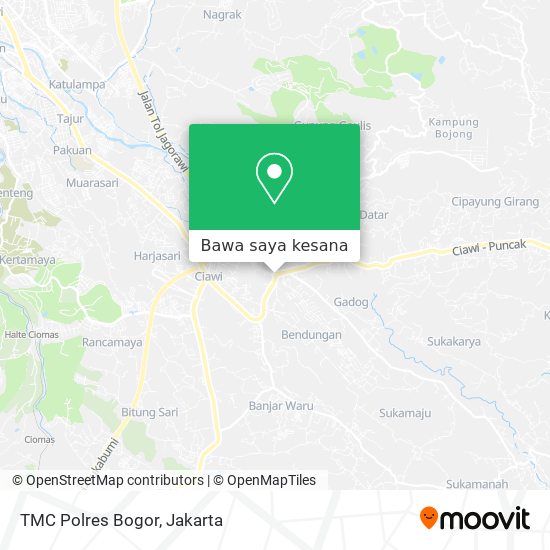 Peta TMC Polres Bogor