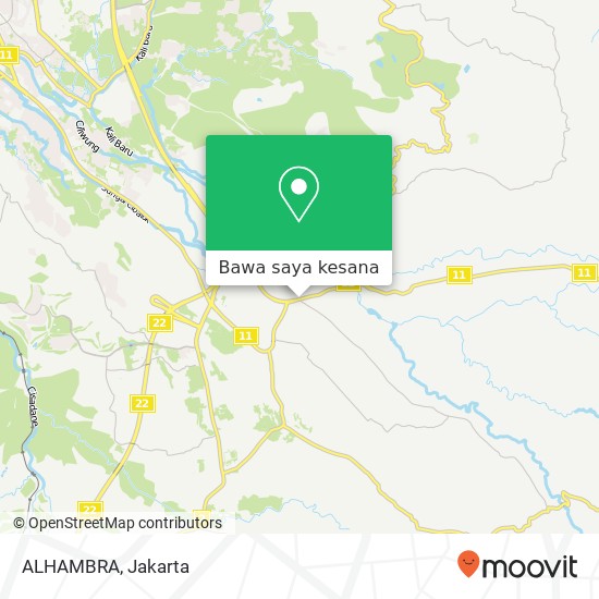 Peta ALHAMBRA