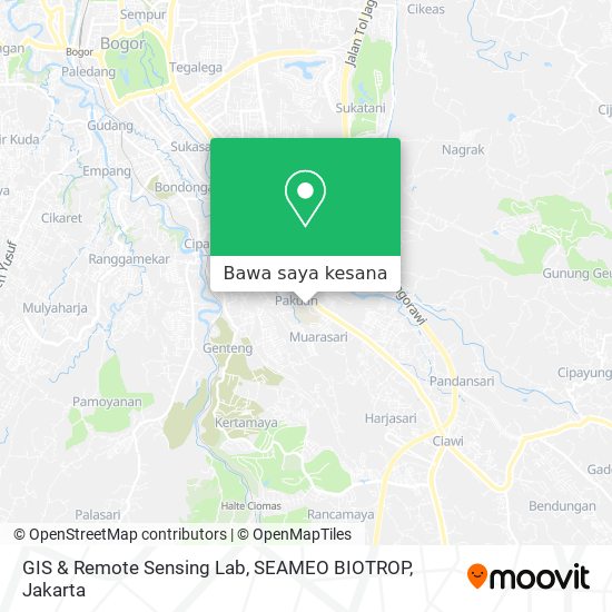 Peta GIS & Remote Sensing Lab, SEAMEO BIOTROP