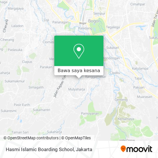 Peta Hasmi Islamic Boarding School