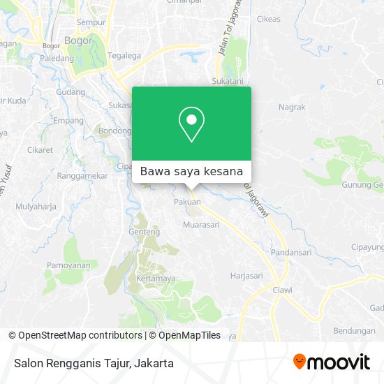 Peta Salon Rengganis Tajur