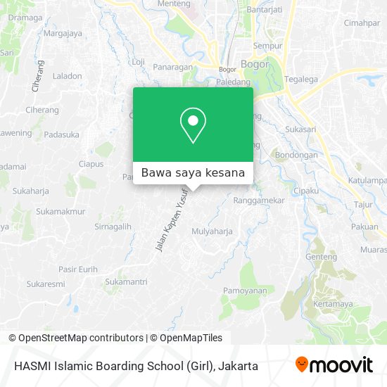Peta HASMI Islamic Boarding School (Girl)