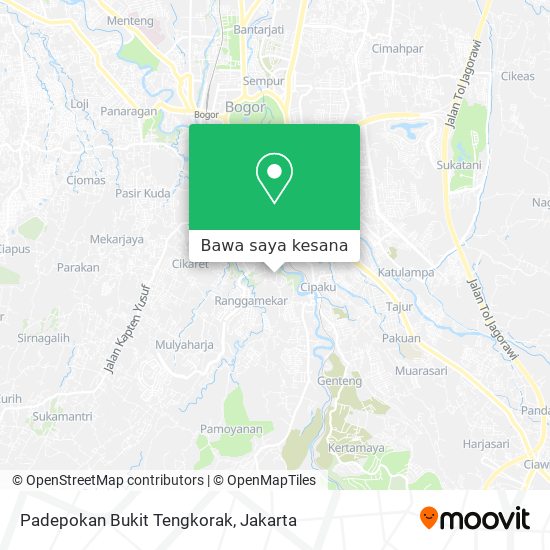Peta Padepokan Bukit Tengkorak