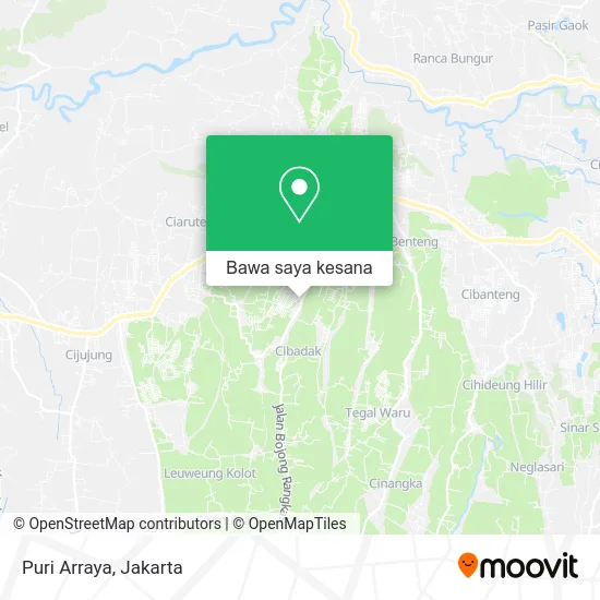 Peta Puri Arraya