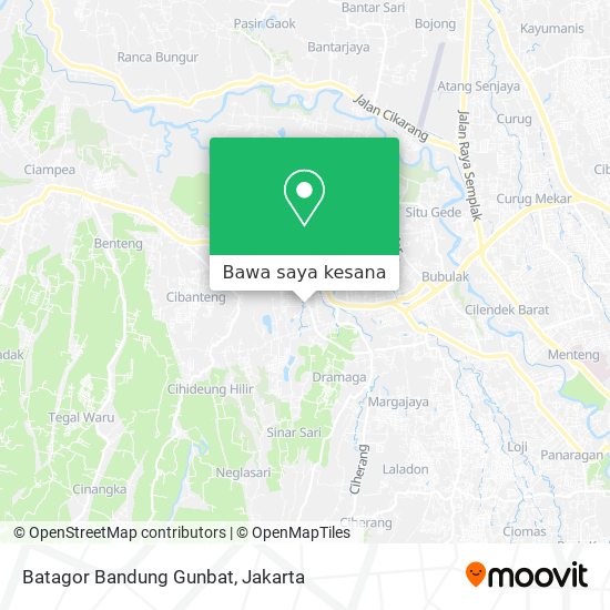 Peta Batagor Bandung Gunbat