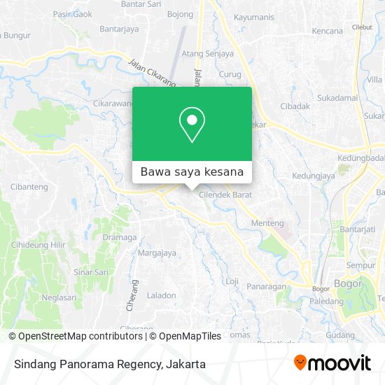 Peta Sindang Panorama Regency