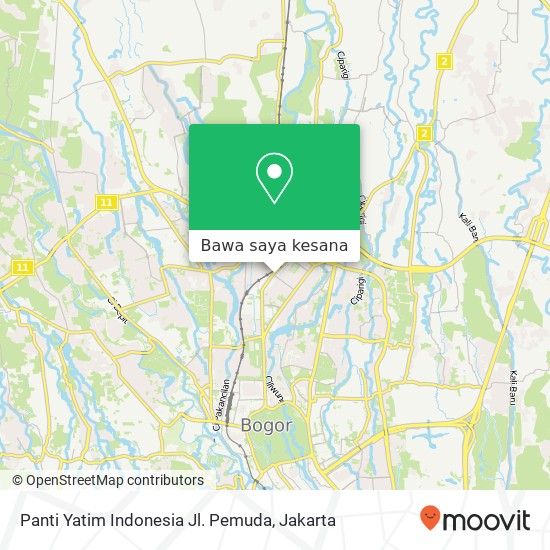 Peta Panti Yatim Indonesia Jl. Pemuda