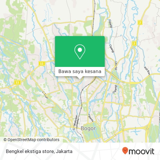 Peta Bengkel ekstiga store