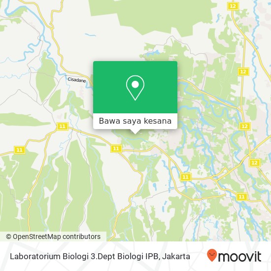 Peta Laboratorium Biologi 3.Dept Biologi  IPB