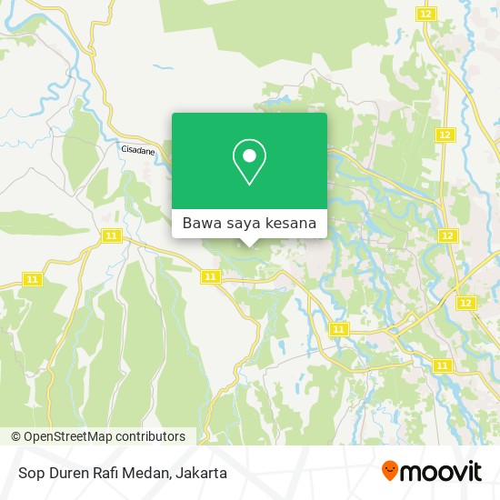 Peta Sop Duren Rafi Medan