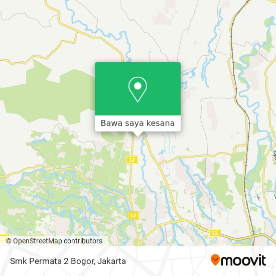 Peta Smk  Permata 2 Bogor