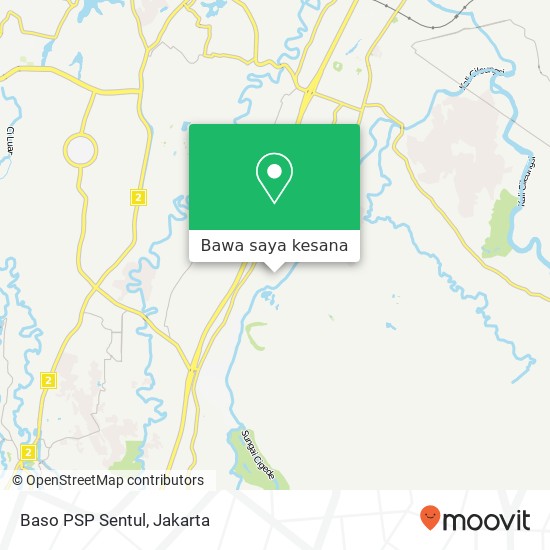 Peta Baso PSP Sentul