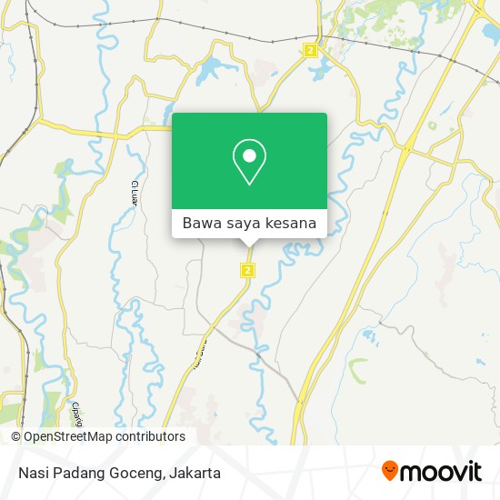 Peta Nasi Padang Goceng