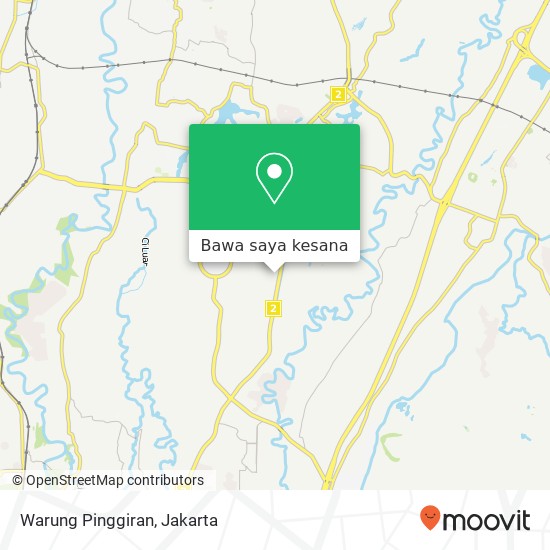 Peta Warung Pinggiran