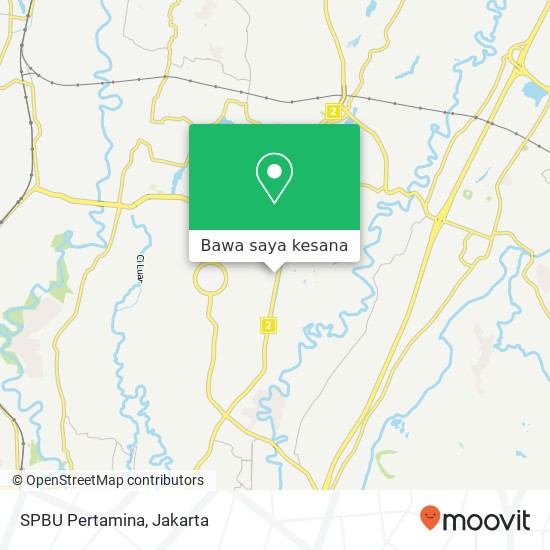 Peta SPBU Pertamina