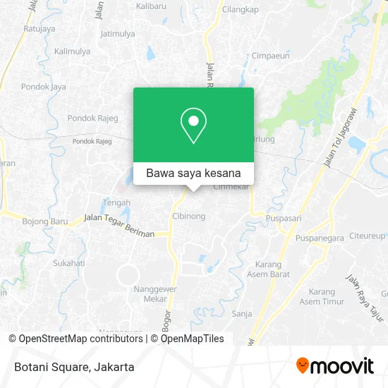 Peta Botani Square