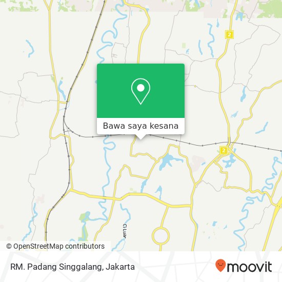Peta RM. Padang Singgalang