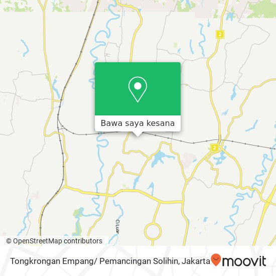 Peta Tongkrongan Empang/ Pemancingan Solihin