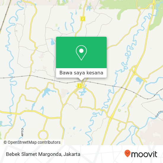 Peta Bebek Slamet Margonda