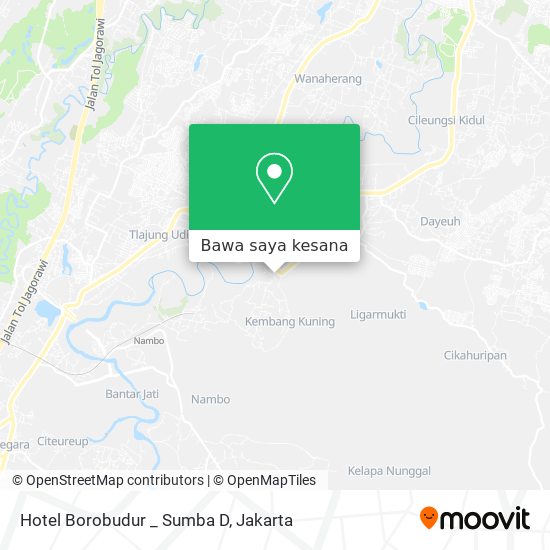 Peta Hotel Borobudur _ Sumba D