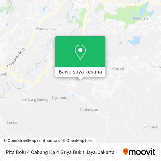 Peta Pita Bolu 4 Cabang Ke 4 Griya Bukit Jaya
