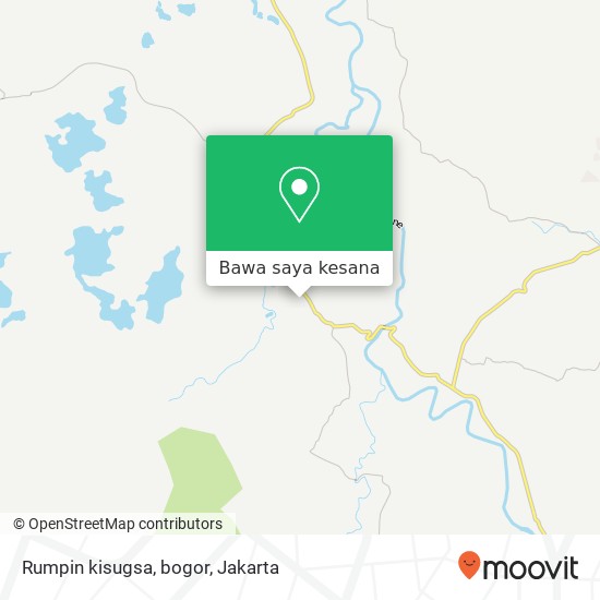 Peta Rumpin kisugsa, bogor