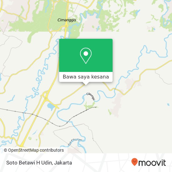 Peta Soto Betawi H Udin