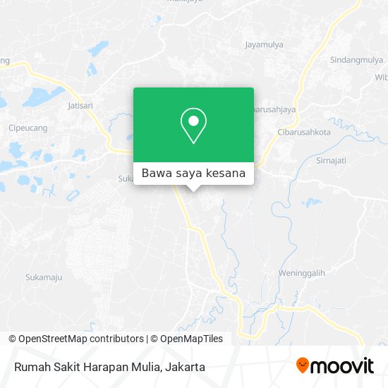 Peta Rumah Sakit Harapan Mulia