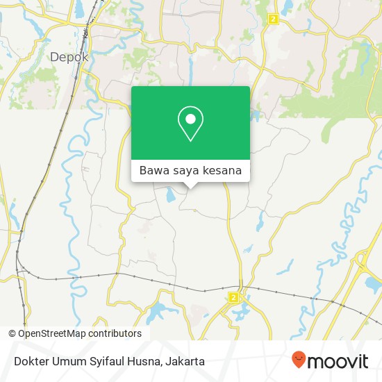 Peta Dokter Umum Syifaul Husna