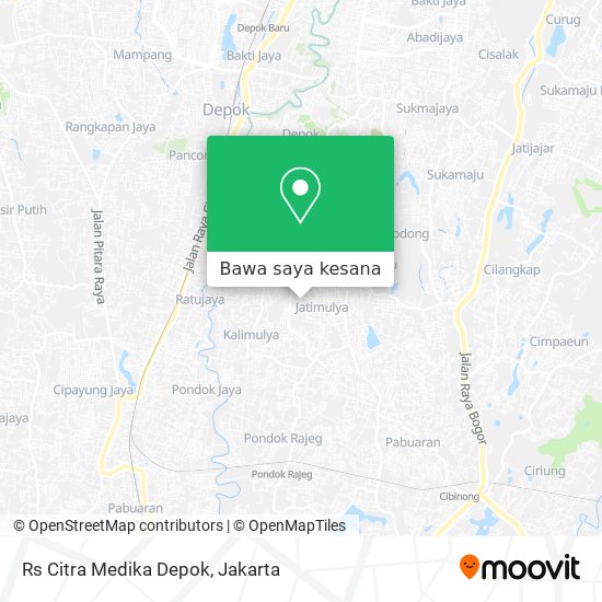 Peta Rs Citra Medika Depok