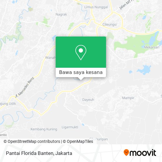 Peta Pantai Florida Banten