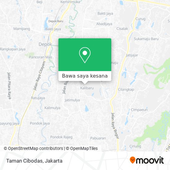 Peta Taman Cibodas