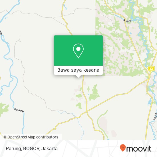 Peta Parung, BOGOR