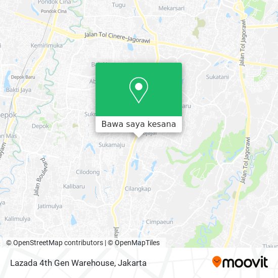 Peta Lazada 4th Gen Warehouse