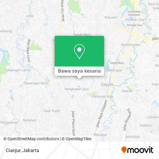 Peta Cianjur