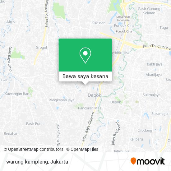 Peta warung kampleng