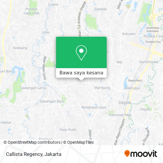 Peta Callista Regency