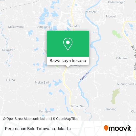 Peta Perumahan Bale Tirtawana