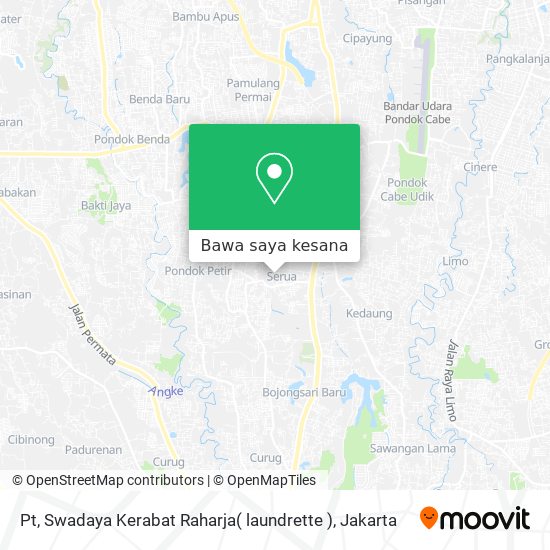 Peta Pt, Swadaya Kerabat Raharja( laundrette )