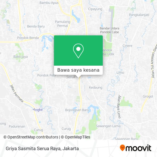 Peta Griya Sasmita Serua Raya