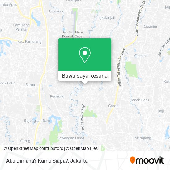 Peta Aku Dimana? Kamu Siapa?