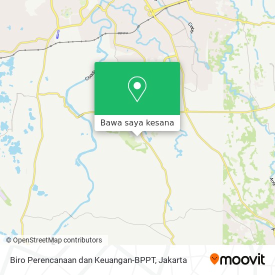 Peta Biro Perencanaan dan Keuangan-BPPT