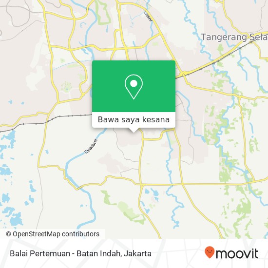 Peta Balai Pertemuan - Batan Indah