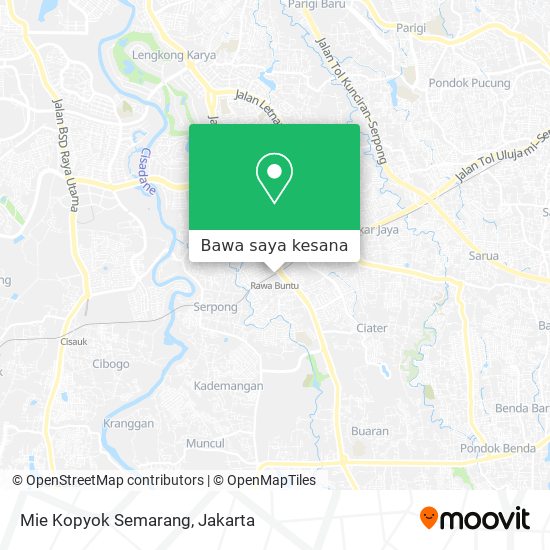 Peta Mie Kopyok Semarang