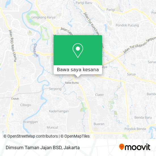 Peta Dimsum Taman Jajan BSD