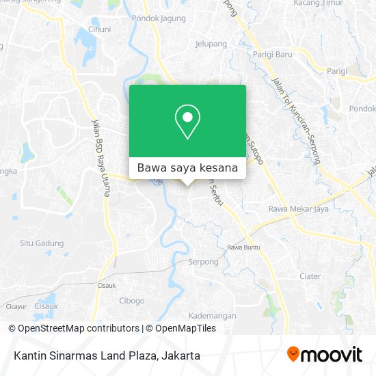 Peta Kantin  Sinarmas Land Plaza