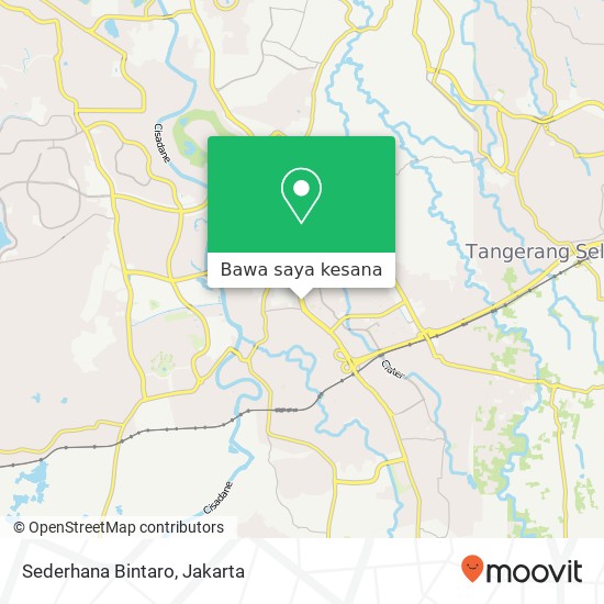 Peta Sederhana Bintaro