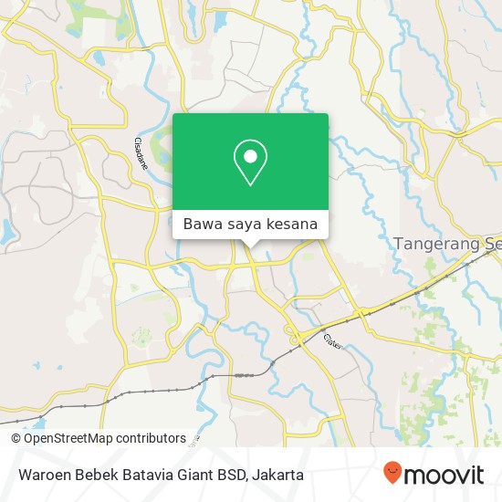 Peta Waroen Bebek Batavia Giant BSD